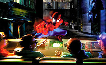 spiderman ride