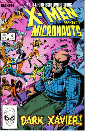 Micronauts Mavel Xmen Cross Over