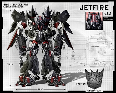 Jetfire Transformer Concept