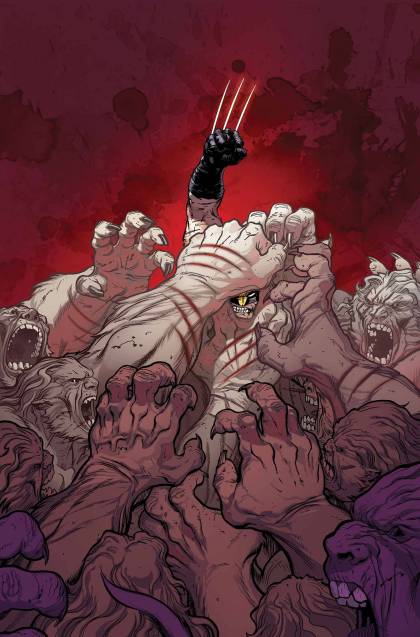 Amazing X-Men #8 Marvel Wow I decided to add a Marvel comic to my small load this week! I was particularly X-cited to pick this one up and give it a try as it features my favorite Canucks The Alpha Flight! The five issue arc is called "World War Wendigo" and you know I love me some good Wendigo storys. This one is off to a fine start too as Wolverine travels up to Canada to visit his friend Heather Hudson (also known as Vindicator) to help her track down Guardian (her husband) who disappeared after they got into a possibly relationship ending lover's quarrel. The two of them suit up and go looking for him, but what they find ends up being and extremely dangerous situation for them both, especially Wolverine who no longer has his healing factor. This one looks and reads great so far, and i'm usually not a big Ed Mcguinness fan. The issue actually kind of reads like a horror movie which is perfect for a Wendigo storyline. I'm hoping the next issue features the rest of the Alpha Flight and generates some interest in the team again-they deserve their own monthly series again by a writer who can match the feel of the classic John Byrne run in the 1980's!  