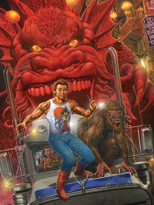 1. Big Trouble in Little China #1, Boom! Studios  I've been looking forward to this one for quite a while as we have John Carpenter & Eric "The Goon" Powell writing it together. This one starts off literally right where the movie ends which is a cool thing for die hard fans! Though I enjoyed the issue it's tone felt a little off from the movie and maybe a little too cartoony for it's own good. It felt like it was a full on comedy, which isn't bad but it left me craving a little more adventure and perhaps slightly slower pace to bring us directly back into this sequel. I kinda imagined I was reading the lost story board for the never made second film. The dialogue was pretty fun, I will say I could totally picture Kurt Russell's voice the entire time I was reading. I'm not a huge fan of the artwork for this issue, it's not to say Brian Churilla isn't a great artist, but one thing I enjoyed about the movie so much was the awesome set pieces and most of the time in this issue the backgrounds are simply blank solid colors, which for me feels a bit lazy for something we have waited this long for. This issue is getting a lot of buzz, as I do recommend it I'm not sure yet if this one will keep me on board for the entire ride. I'll be back for issue #2 though...     