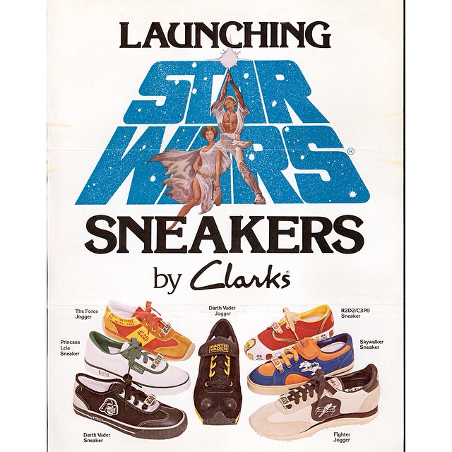 a-vintage-ad-for-starwars-themed-clarks-shoes-good-luck-finding-these-babies-at-your-local-thrift-s